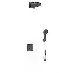 Душевая система Vincea Inspire VSFW-3I21MT1GM вороненая сталь купить в интернет-магазине сантехники Sanbest