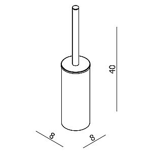 Ершик для туалета Langberger Vico 71171 купить в интернет-магазине сантехники Sanbest