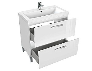 Мебель для ванной MELAR 80 белая для ванной в интернет-магазине Sanbest