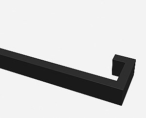 Душевая перегородка ABBER Immer Offen AG60100B 100 купить в интернет-магазине Sanbest