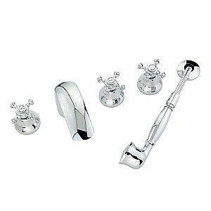 Смеситель для ванны Migliore Prestige 31608 хром купить в интернет-магазине сантехники Sanbest