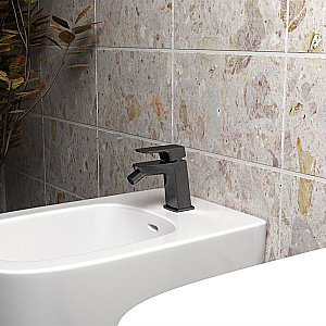 Смеситель для биде PAINI Nove 09PZ306 черный матовый купить в интернет-магазине сантехники Sanbest