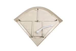 Душевая кабина DTO Серия L 908 стандартная 80x80 купить в интернет-магазине Sanbest