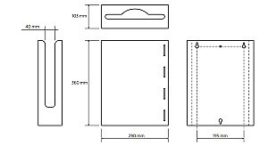Диспенсер для бумажных полотенец Bemeta Hotel 101003275 нержавеющая сталь матовая купить в интернет-магазине сантехники Sanbest