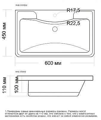 Тумба с раковиной подвесная Grossman АДЕЛЬ 60 белая для ванной в интернет-магазине Sanbest