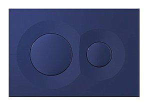 Кнопка для инсталляции ISVEA Dome 54DM0113I синяя матовая купить в интернет-магазине сантехники Sanbest