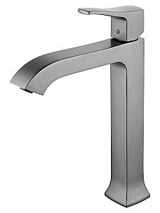 Смеситель для раковины высокий WONZON & WOGHAND FLEX, Темный графит (WW-88019072-BGM) купить в интернет-магазине сантехники Sanbest