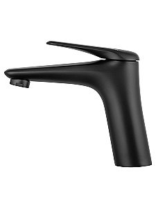 Смеситель для раковины WONZON & WOGHAND Elbe, Черный матовый (WW-A41222-MB) купить в интернет-магазине сантехники Sanbest