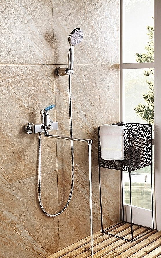 Смеситель для ванны Lemark Aura LM0651C купить в интернет-магазине сантехники Sanbest