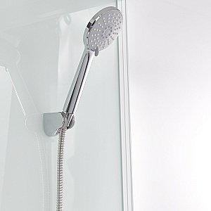 Душевая кабина Orans SR-86202WM 150х90 стекло прозрачное/профиль белый купить в интернет-магазине Sanbest