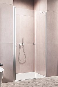 Душевая дверь Radaway Eos DWS 110 стекло прозрачное/профиль хром купить в интернет-магазине Sanbest