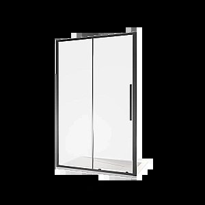 Душевая дверь Good Door IDEA WTW-140-C-B стекло прозрачное/профиль черный купить в интернет-магазине Sanbest