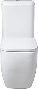 Унитаз Allen Brau Infinity 4.21001.20+4.21002.20 безободковый, с бачком, с крышкой микролифт, белый купить в интернет-магазине Sanbest