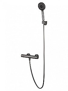 Смеситель для душа с термостатом WONZON & WOGHAND INN 6 WW-B2029-A-BGG темный графит купить в интернет-магазине сантехники Sanbest