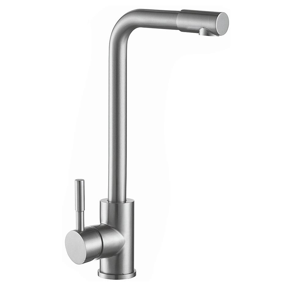 Смеситель для кухни Melana 8107 сатин купить в интернет-магазине сантехники Sanbest