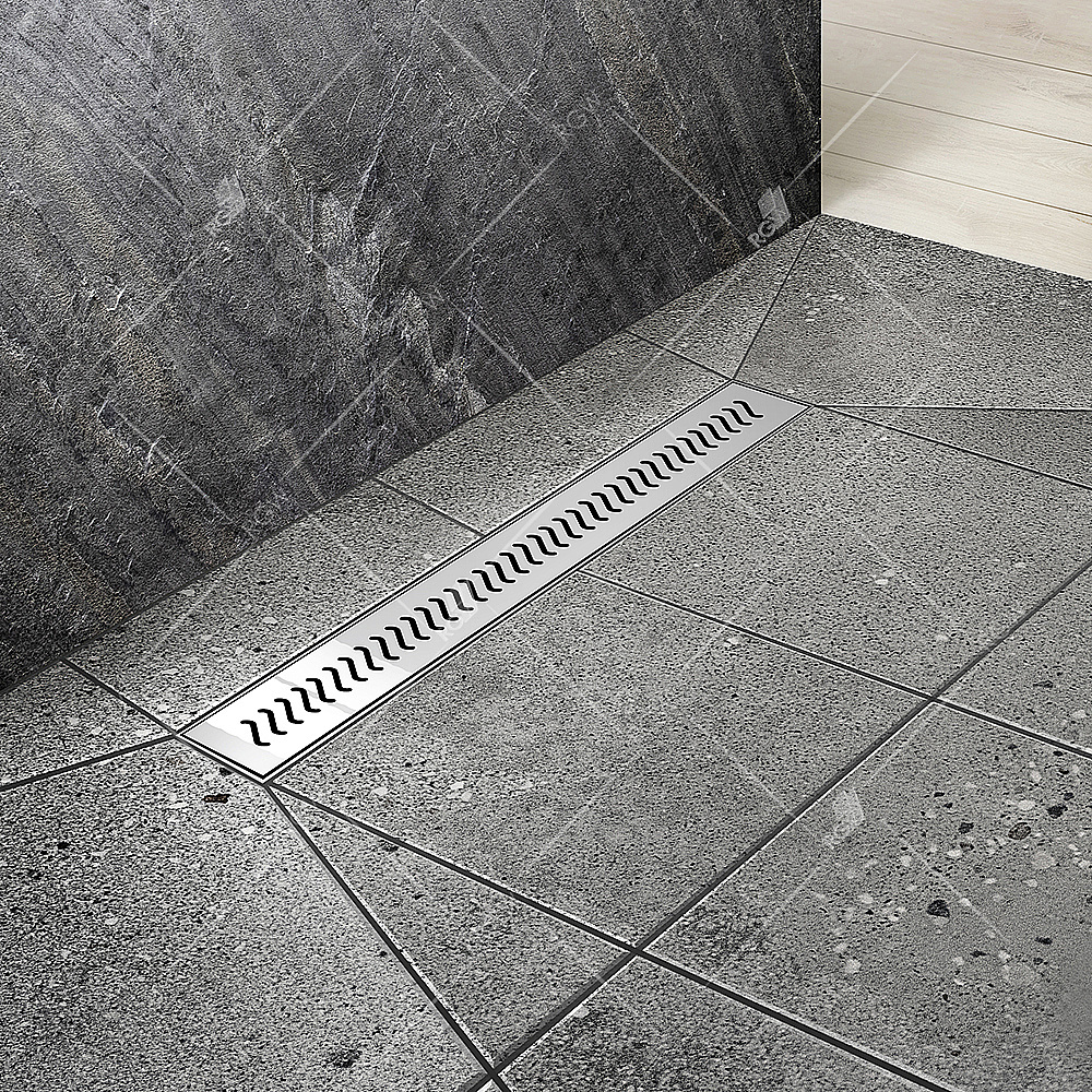 Душевой канал RGW Shower Drain SDR-01-80-Е1 хром купить в интернет-магазине Sanbest