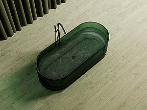 Ванна Abber 170х75 AT9708Emerald зеленая купить в интернет-магазине Sanbest