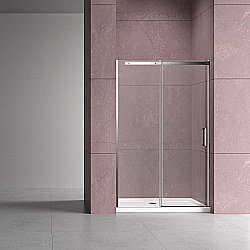 Душевая дверь Vincea DICE VDS-4D130CL 130 хром/прозрачная купить в интернет-магазине Sanbest