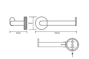 Держатель для туалетной бумаги Bemeta Stella 166212032 хром купить в интернет-магазине сантехники Sanbest
