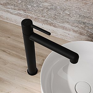 Смеситель для раковины Iddis Aiger AIGBL01i01 черный матовый купить в интернет-магазине сантехники Sanbest