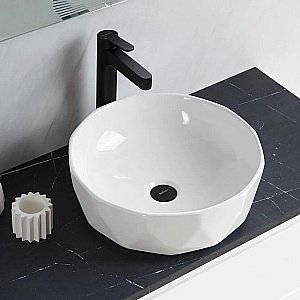 Раковина накладная Belbagno 41 BB1409 белая купить в интернет-магазине Sanbest