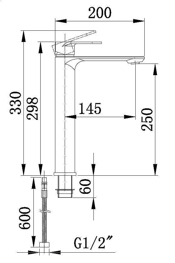 Смеситель для раковины Boch Mann SANTA XLB BM8597 купить в интернет-магазине сантехники Sanbest