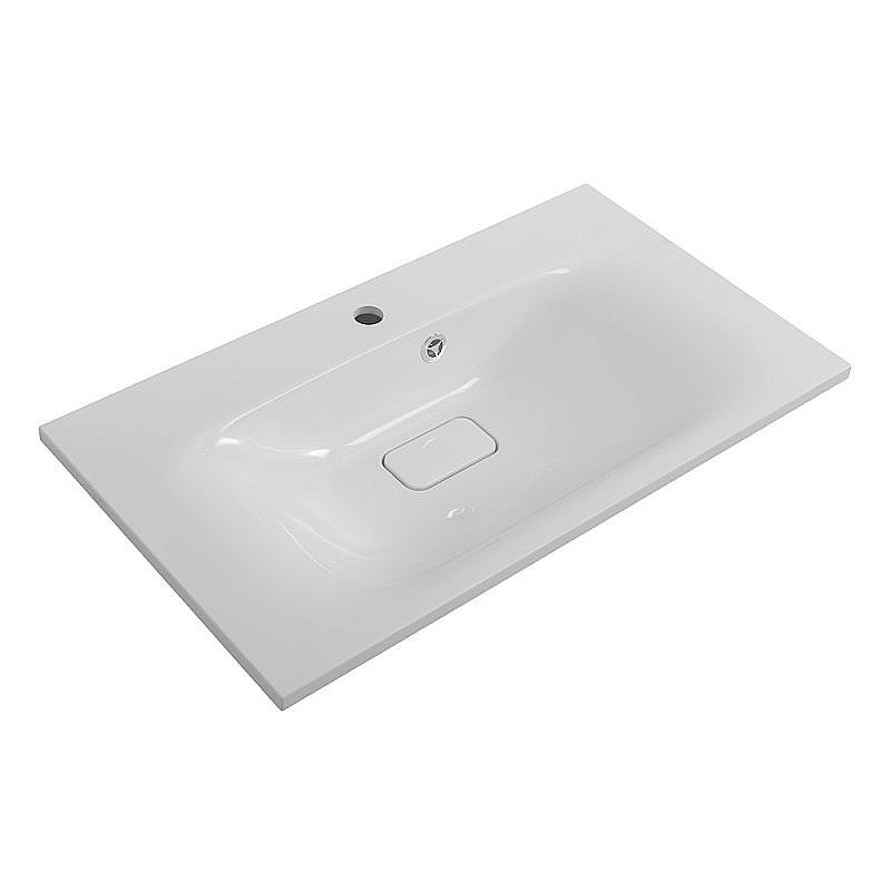 Раковина BelBagno BB800/450-LV-MR-FT белая купить в интернет-магазине Sanbest