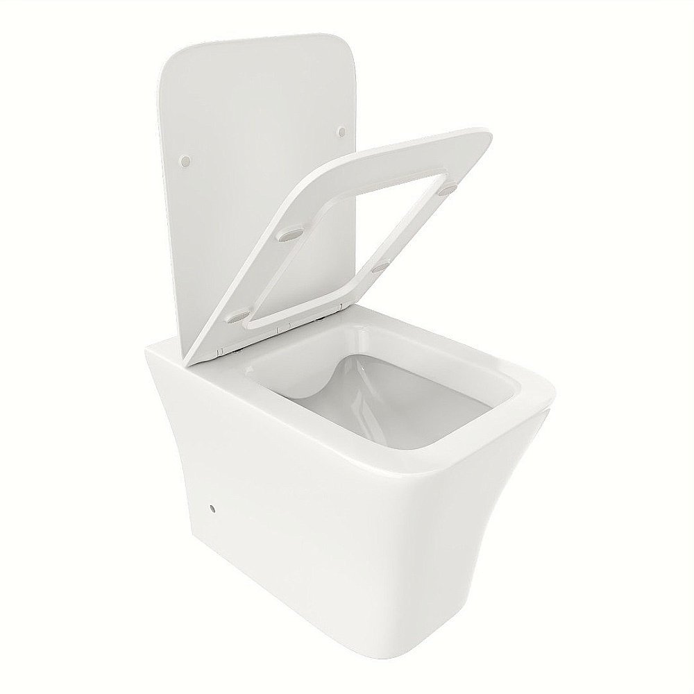 Унитаз CeruttiSpa MARMOLADA F CT8906 безободковый, с крышкой микролифт купить в интернет-магазине Sanbest