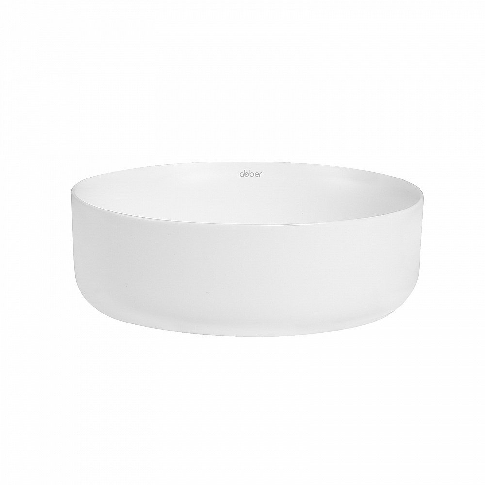 Раковина накладная ABBER Bequem AC2108MW белая матовая купить в интернет-магазине Sanbest