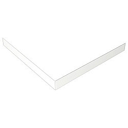 Экран для поддона Good Door Strike 120х90 ЭЛ00418 белый купить в интернет-магазине сантехники Sanbest