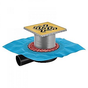 Душевой трап BERGES ZENTRUM Antik 094365 бронза купить в интернет-магазине Sanbest