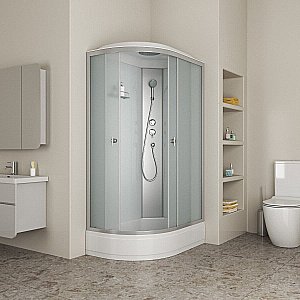 Душевая кабина Niagara Eco E120/80/26L-R/MT 120х80 купить в интернет-магазине Sanbest