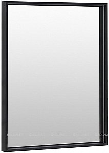Зеркало De Aqua Алюминиум 261700 60 черный в ванную от интернет-магазине сантехники Sanbest