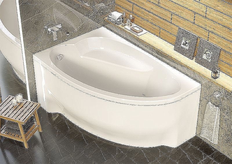 Ванна Alex Baitler Nero 160х100 купить в интернет-магазине Sanbest