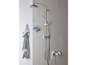 Душевая система Grohe Eurosmart 124410 хром купить в интернет-магазине сантехники Sanbest