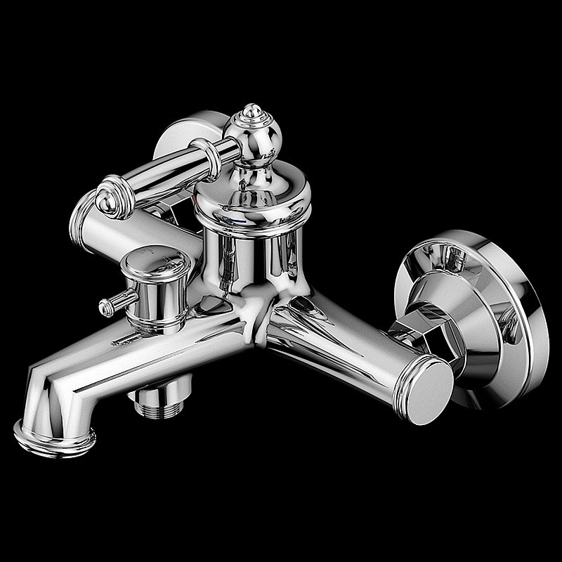 Смеситель для ванны Elghansa Klassik new 2335636 хром купить в интернет-магазине сантехники Sanbest