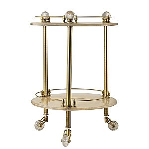 Столик Migliore Cristalia ML.CRS-60.249.BR бронза/Swarovski купить в интернет-магазине сантехники Sanbest