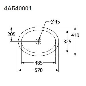 Раковина Villeroy&Boch Loop & Friends 4A540001 альпийский белый купить в интернет-магазине Sanbest