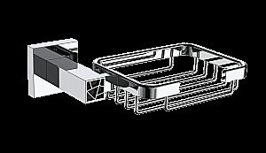 Мыльница CeramaLux Venezia 88605-1 хром купить в интернет-магазине сантехники Sanbest