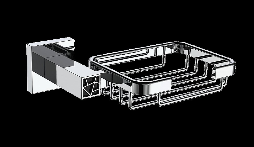 Мыльница CeramaLux Venezia 88605-1 хром купить в интернет-магазине сантехники Sanbest