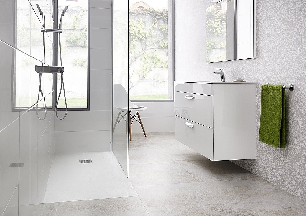 Душевой поддон Stonex® Roca Terran 120X70 Blanco купить в интернет-магазине Sanbest