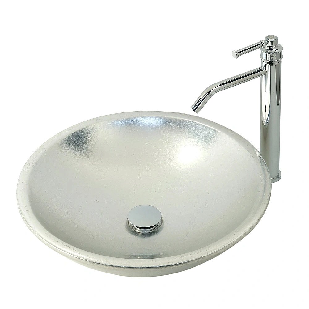 Раковина накладная Migliore ARENA 31395 серебро/серебро глянцевая купить в интернет-магазине Sanbest