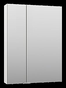 Зеркальный шкаф Misty Аура 60 Э-Аур02060-01 белый купить в интернет-магазине сантехники Sanbest