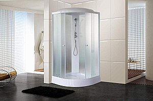 Душевая кабина Parly Tomorrow EF831, стекло 4 мм, тропический душ, ABS-пластик купить в интернет-магазине Sanbest