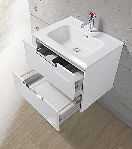 Тумба с раковиной BelBagno ETNA H60 2C 80 Rovere Nature для ванной в интернет-магазине Sanbest