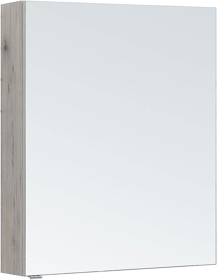 Зеркальный шкаф Aquanet Алвита new 70 дуб веллингтон белый купить в интернет-магазине сантехники Sanbest