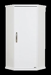 Пенал подвесной угловой БФ Misty Лилия 34 белый для ванной в интернет-магазине сантехники Sanbest