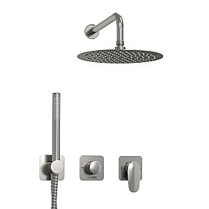 Душевая система WasserKRAFT Spree 1400 SET2829 никель купить в интернет-магазине сантехники Sanbest