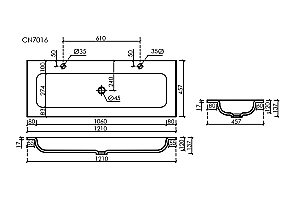 Тумба с раковиной Sancos FOLK FL120CP/CN7016MB 120 капучино для ванной в интернет-магазине Sanbest