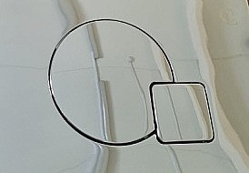 Кнопка для инсталляции CeramaLux PC-015 хром купить в интернет-магазине сантехники Sanbest